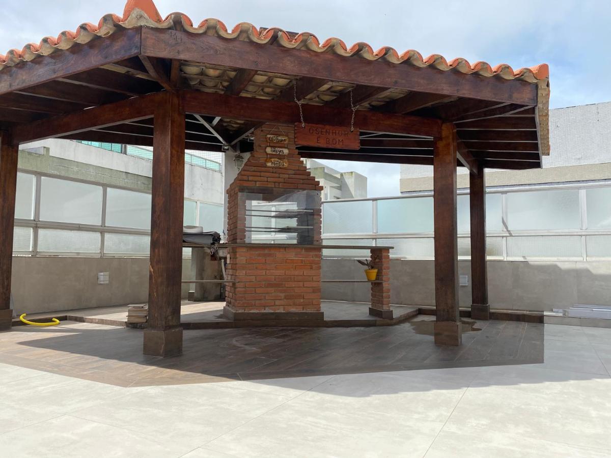 Cobertura Guaruja Apto Com Jacuzzi E Churrasqueira Luaran gambar