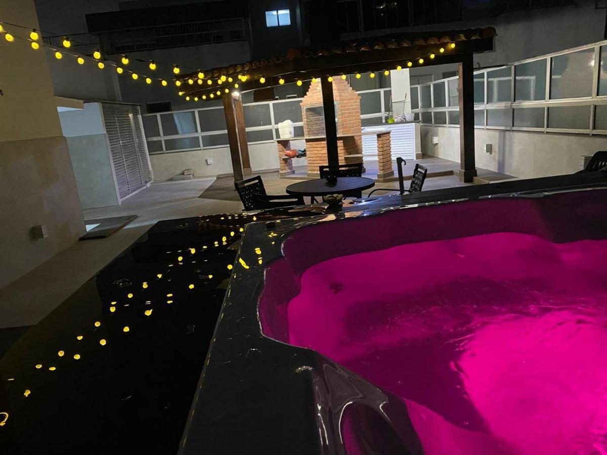 Cobertura Guaruja Apto Com Jacuzzi E Churrasqueira Luaran gambar