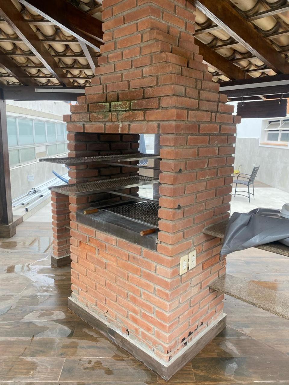 Cobertura Guaruja Apto Com Jacuzzi E Churrasqueira Luaran gambar